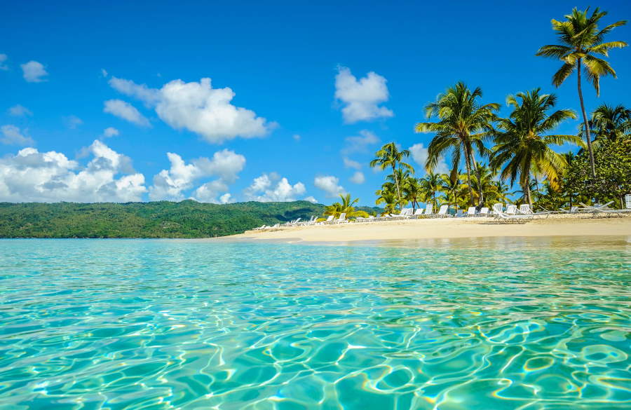 Playa de Samana en Republica Dominicana